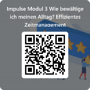 QR-Code zur Anmeldung für Zeitmanagement am 20. November 2026